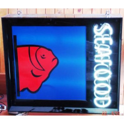 SEAFOOD SIGN BOX/ ADVERT