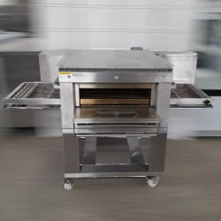 Ex-Demo Zanolli Synthesis 1SV4402C 20 Inch Gas Impingment Conveyor Oven With Stand