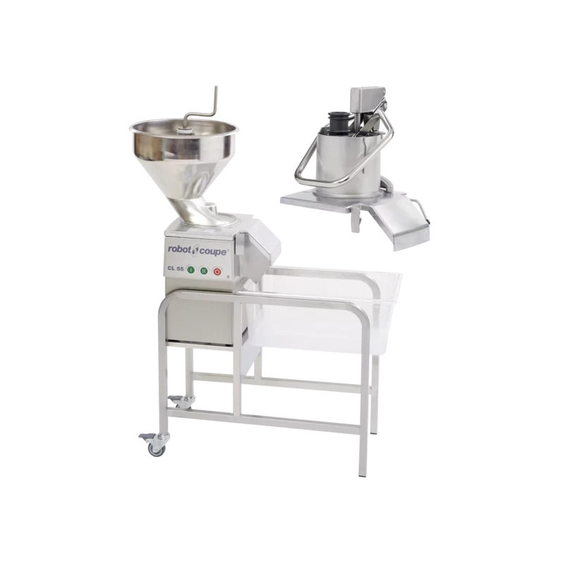 Robot Coupe CL55 2 Heads 3PH vegetable preparation machine