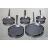 TMS-001A 8 inch Black Steel Omelette / Pasta Pan