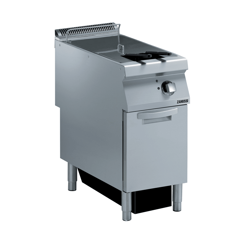 Zanussi 392337 Electric 400mm Single Well 23L Freestanding V-Shaped Deep Fryer