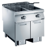 Zanussi 392332 Gas 800mm Twin Well 2 x 23L Freestanding V-Shaped Deep Fryer