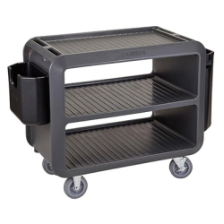 Service Cart Pro Small Quick Connect Bin Black QCSB110