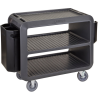 Service Cart Pro Large Quick Connect Bin Black QCTB110