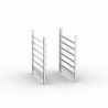 Rational 60.12.146 Hinging Rack 10-2_1 - Standard - 10 Rack - 68mm - Marine (USPHS)