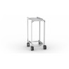 Rational 60.75.605 Transport Trolley - Height adjustable for Mobile oven rack -  6-2_1 and 10-2_1