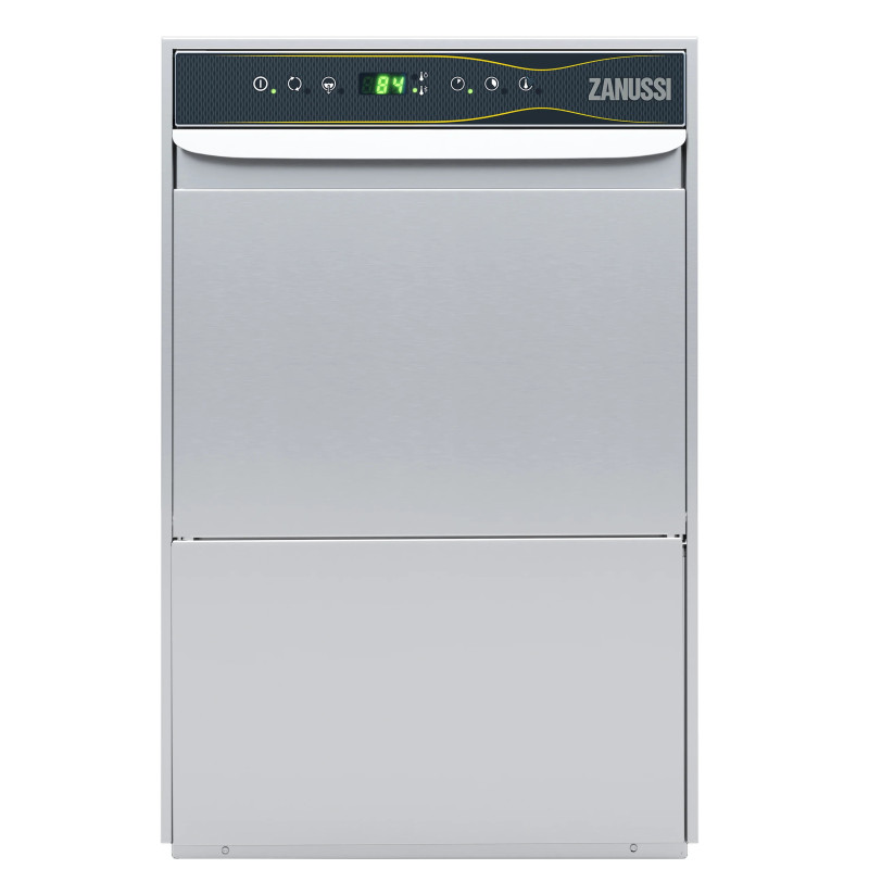 Zanussi 402231 Premium Glasswasher with Drain Pump, Detergent Dispenser, Cold Rinse and Double Skin