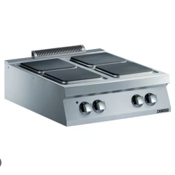 Zanussi 392040 Electric 800mm 4 Hot Square Plate Boiling Top