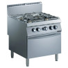 Zanussi 392009 Gas 800mm 4 Open Burners 36 mj with Gas Convection Oven