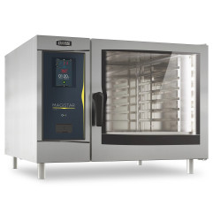 Zanussi 218671 6 GN 2/1  Gas Combi (12 Trays). Touch Screen, Direct Injected Steam