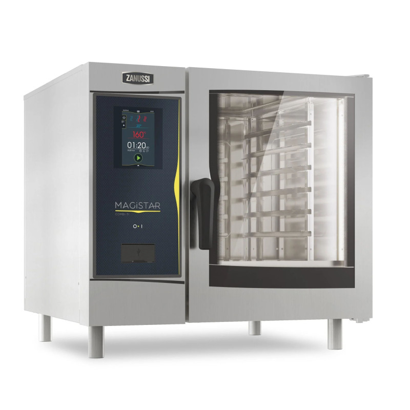 Zanussi 218630 6 GN 1/1  Electric Combi (6 Trays). Touch Screen, Direct Injected Steam