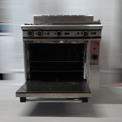 Used Trueheat R90-2-60GR Oven Range With 2 Open Burners and 600mm Griddle