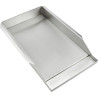 Luus RP or CP 600mm Ribbed Plate (RP) or Chrome Plate (CP) on RHS of any Griddle plate