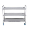 TRS0003 Stainless Steel 3 Tier Trolley