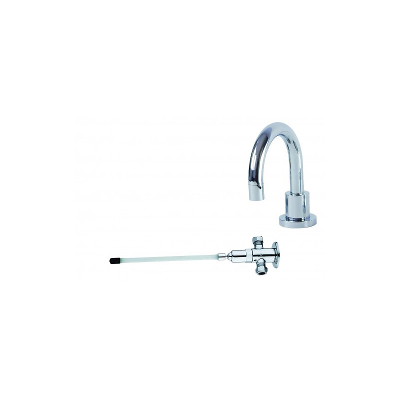 Jetstream  JET780D  Knee operated Timer Basin Tap Set