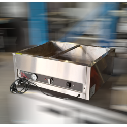 Used Woodson W.BML21 Double Bay Bain Marie