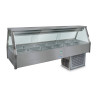 Roband ERX26RD   Straight Glass Refrigerated Display Bar, 12 pans