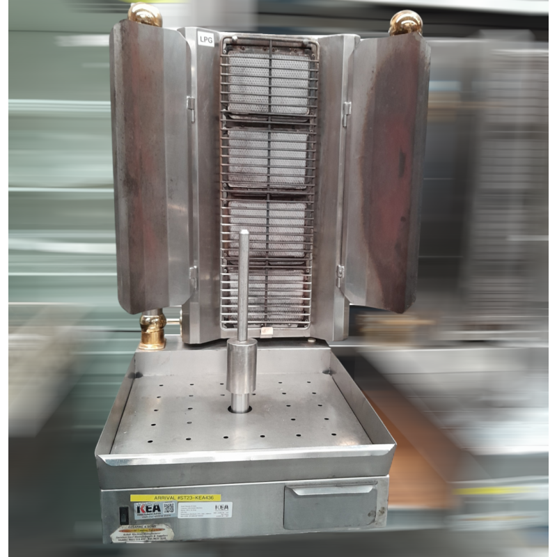 Used Ozsarac & Sons 4 Burner LPG Kebab Machine