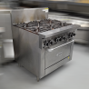 Ex-Demo Garland GF36-6R-LP Restaurant Range 900mm Wide 6 Burner Oven LPG Gas - ST23/5-N-K361