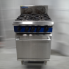 Used Blue Seal G504D 4 Burner Range with Static Oven - ST25UK65