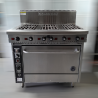 Used Goldstein PE6R28FF Electric 6 Burner Range With Fan Forced Oven - ST25UK34