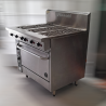 Used Goldstein PE6R28FF Electric 6 Burner Range With Fan Forced Oven - ST25UK34