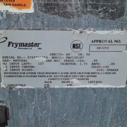 Used Frymaster Deep Fryer Model PMJ135GST