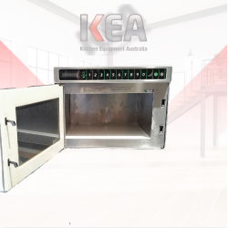 Used Menumaster DEC18E Heavy Duty Compact Microwave 1800 Watt 15A Plug - ST25UK69