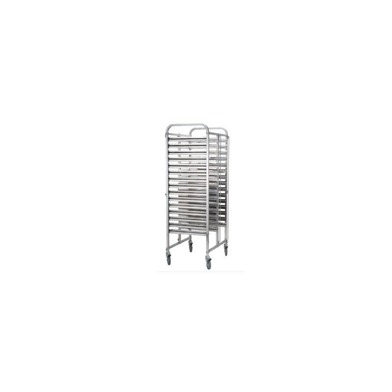 TRS2015 Stainless Steel 2 X 15 Tier GN Trolley