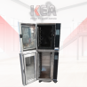 Used Turbofan E33T5 Electric Convection Oven on H10TLMD Proover/Holding Cabinet - ST25UK67