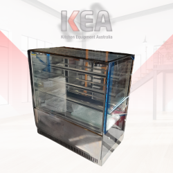 Used FED GN-1200RF3 Square Glass 3 Tier Cake Display 1200mm Wide - ST25UK78