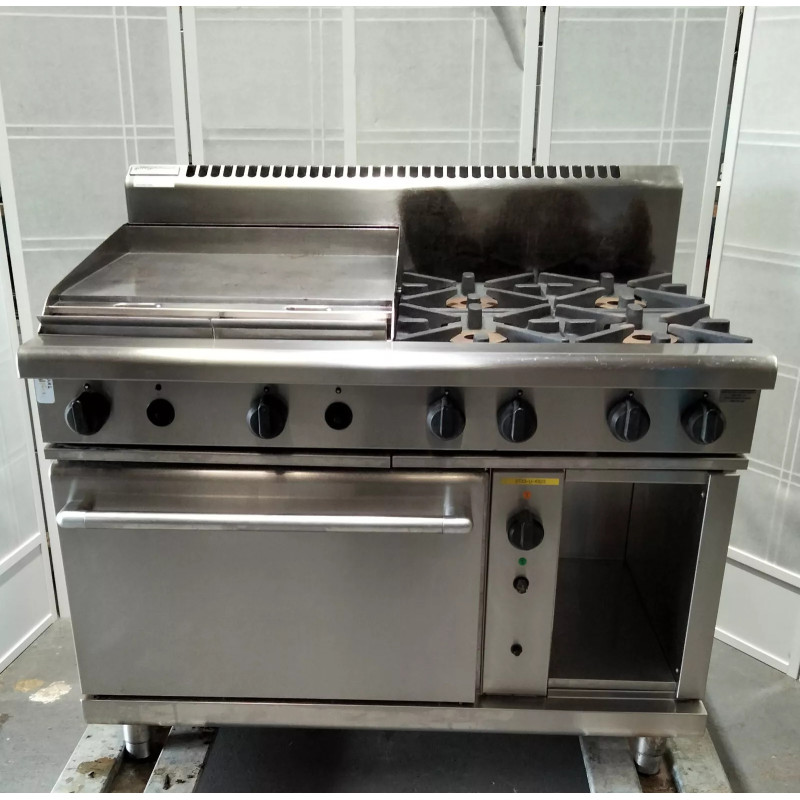 Waldorf 800 Series RN8816GCF Gas Oven Range With 4 Burner and 600mm Griddle