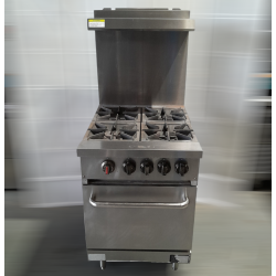 Used Gasmax S24T Gasmax 4 Burner Range With Flame Failure - ST25UK90