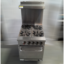 Used Gasmax S24T Gasmax 4 Burner Range With Flame Failure - ST25UK90