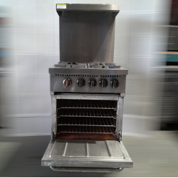 Used Gasmax S24T Gasmax 4 Burner Range With Flame Failure - ST25UK90