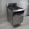 Used Blue Seal G504DF 4 Burner Range with Oven - ST25UK92