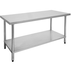 1500-7-WB Economic 304 Grade Stainless Steel Table 1500x700x900