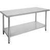 0600-7-WB Economic 304 Grade Stainless Steel Table 600x700x900