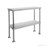 Double Tier 400mm Deep Workbench Overshelf 750mm High WBO2-1500-400