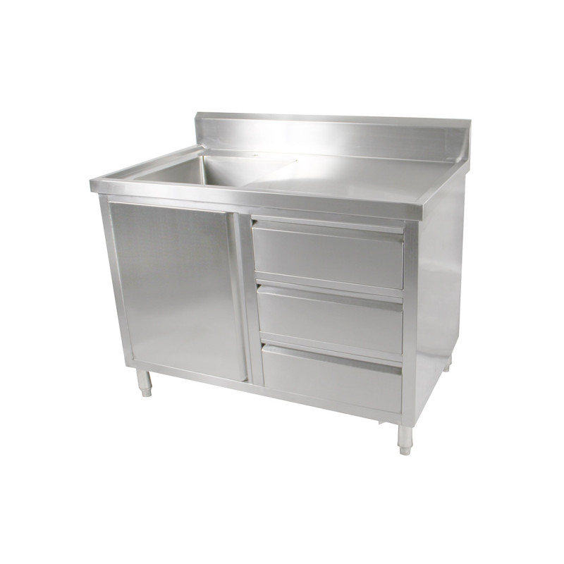 SC-6-1200L-H Cabinet with Left Sink