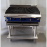 Used Blue Seal G596-LS Chargrill 900mm with Stand and Brand New Trivets -  ST23-U-K465