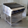 Used Blue Seal G596-LS Chargrill 900mm with Stand and Brand New Trivets -  ST23-U-K465