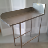 Used Stainless Steel Workbench With Corner Splashback - ST25UK121