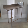 Used Stainless Steel Workbench With Corner Splashback - ST25UK121