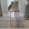 Used Stainless Steel Workbench With Corner Splashback - ST25UK121