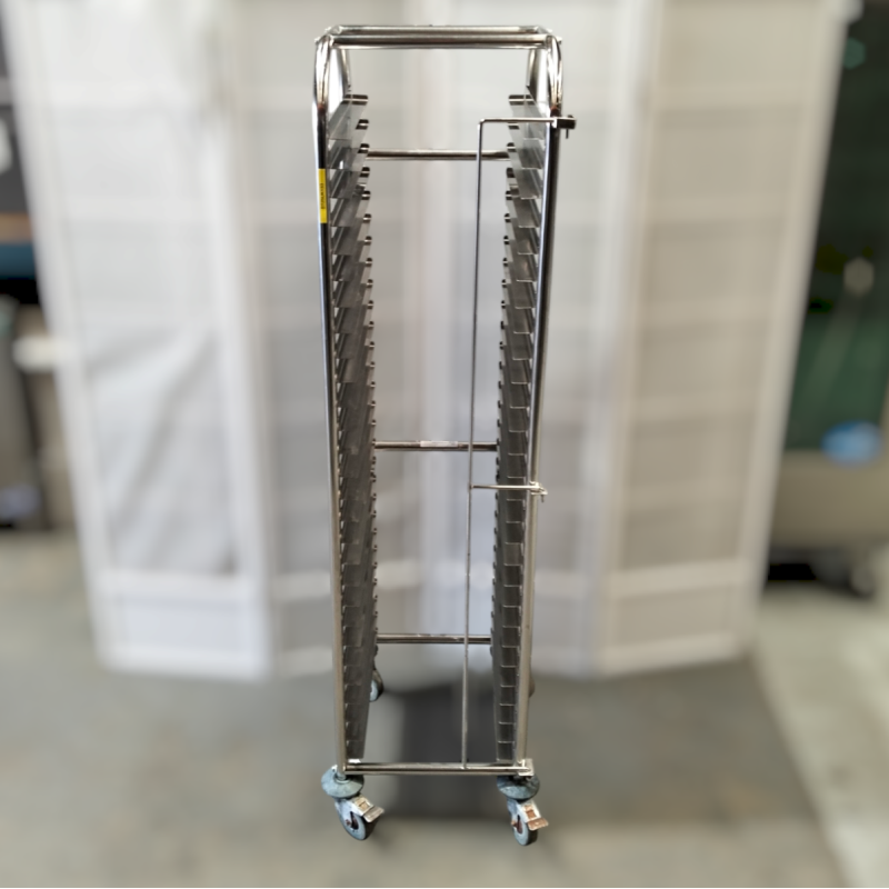 Used Stainless Steel Trolley 26 Tray - ST25UK133