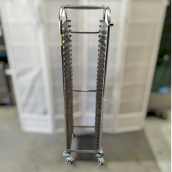 Used Stainless Steel Trolley 26 Tray - ST25UK133