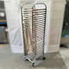 Used Stainless Steel Trolley 26 Tray - ST25UK133