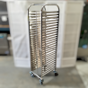 Used Stainless Steel Trolley 26 Tray - ST25UK133