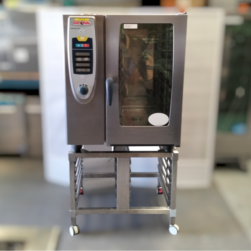 Used Rational SCC101 SelfCookingCenter 10 Tray Electric Combi Oven - ST25UK136